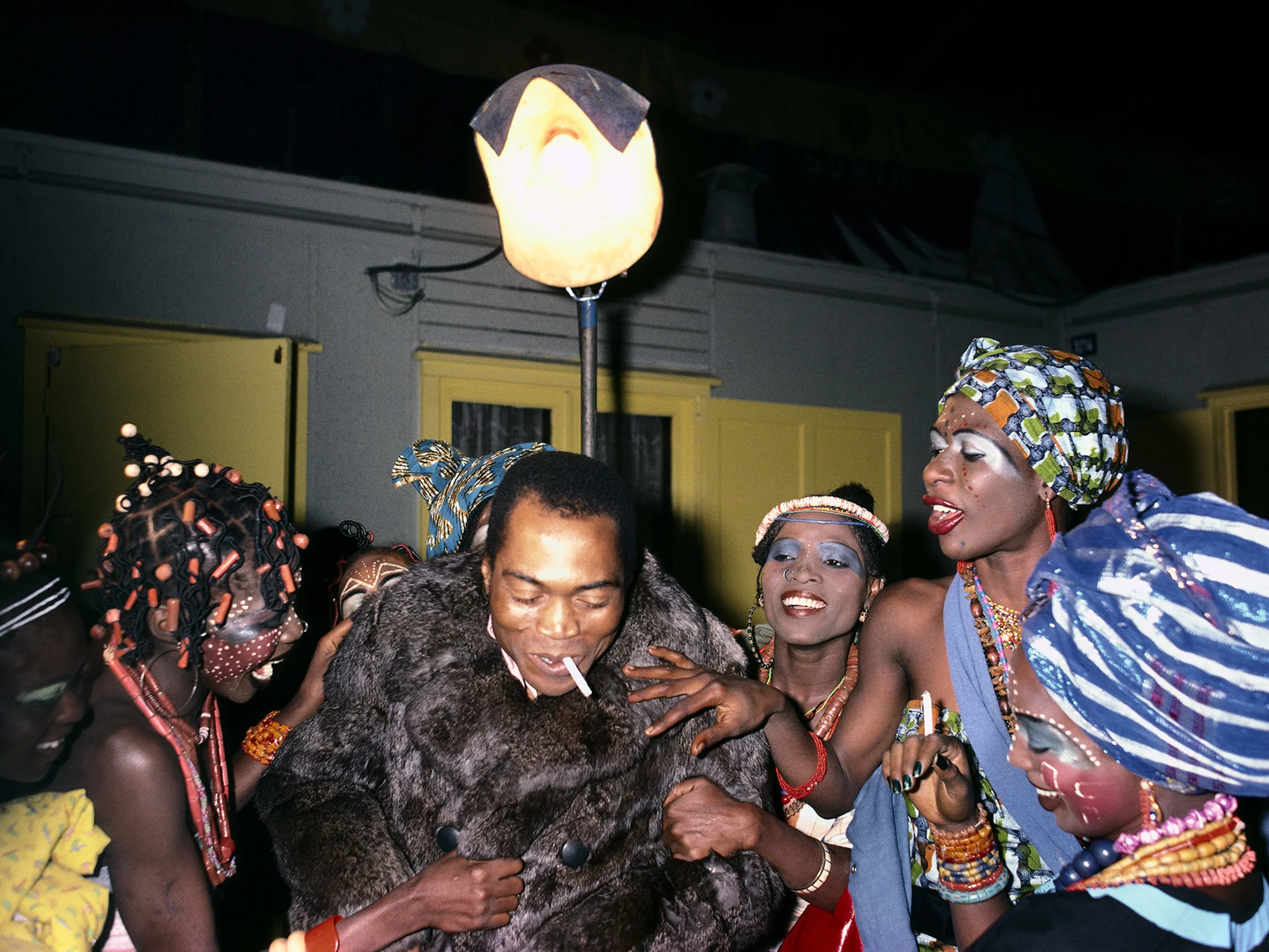 Fela and his dancers